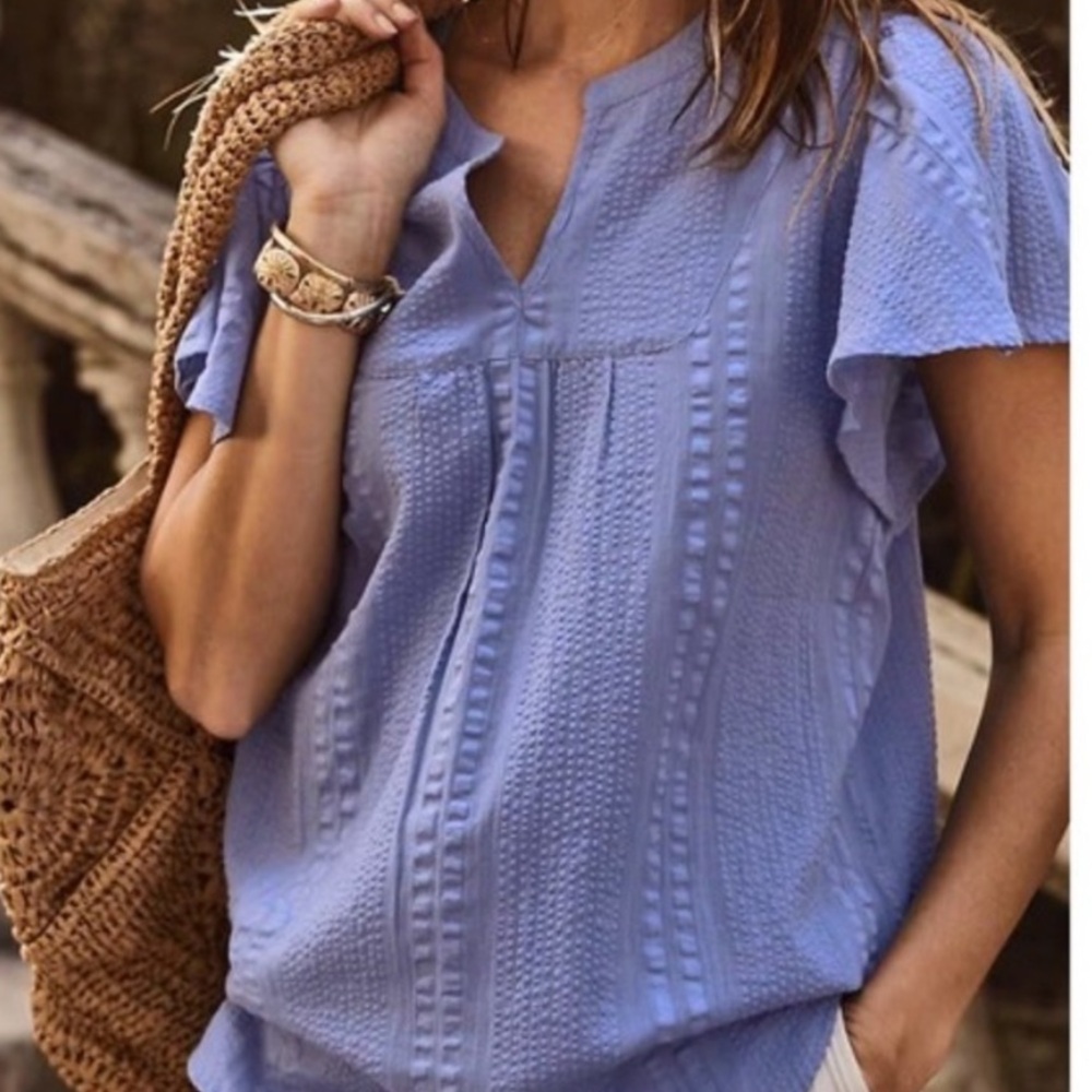 NWT J. Jill Viola top.